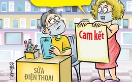 Sửa điện thoại yêu cầu cam kết