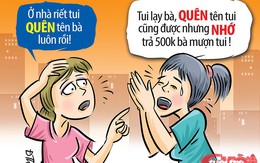 Quên tên bạn bè sau giãn cách