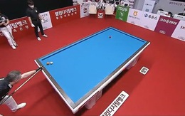 Cú đánh bida 3 băng thể hiện đẳng cấp của 'thiên tài carom' Caudron