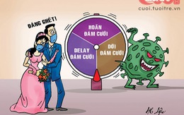 Cô dâu, chú rể và trò chơi 'Chiếc nón kì dị'