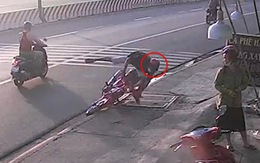 Video hài nhất tuần qua: Xe máy chạy 'lăng ba vi bộ' ngã cắm đầu