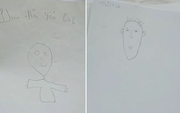Thầy giáo cạn lời với trò khi vẽ tranh chân dung bạn thân