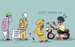 Khi cảnh sát giao thông đụng F0