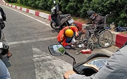 Nam sinh xúc động khi bắt gặp hình ảnh đẹp trên Xa lộ Hà Nội