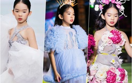 Con gái Xuân Lan 3 lần làm vedette trong show thời trang của mẹ