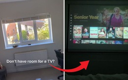 Cách biến cửa sổ thành chiếc tivi 'siêu to khổng lồ' chill hết nấc