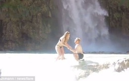 Đến Grand Canyon cầu hôn bạn gái nhưng làm rơi nhẫn ở phút 89