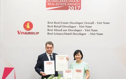 Vingroup được tạp chí Euromoney trao giải thưởng bất động sản danh giá