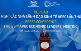 Chủ tịch nước họp báo công bố kết quả Hội nghị cấp cao APEC