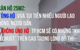 Nên chọn căn hộ thương mại ở TP.HCM 25m2 hay 45m2?