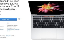 Apple mở bán MacBook Pro 13-inch 2017 trên gian hàng refurbished