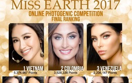 Hà Thu thắng giải Hoa hậu Ảnh và Chiến binh Trái đất
