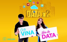 VinaPhone tăng gấp 2 dung lượng tất cả gói Data 3G/4G