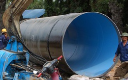 Lắp đường ống nước ngầm 3.465 tỉ băng sông Sài Gòn