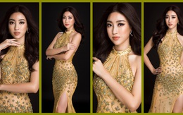 Trang phục dạ hội lộng lẫy của Mỹ Linh tại Miss World