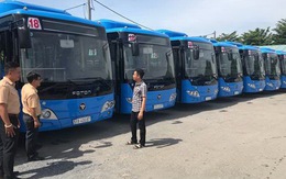 24 xe buýt CNG  thân thiện môi trường bắt đầu chạy ngày 1-12