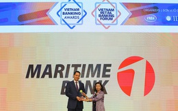 Maritime Bank nhận giải Ngân hàng đồng hành cùng doanh nghiệp vừa và nhỏ tốt nhất