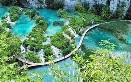 Cảnh đẹp như cõi mộng trong vườn quốc gia Plitvice Lakes