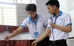 Máy ép rác hữu cơ hộ gia đình 'made by sinh viên'