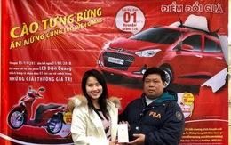 “Rinh quà đón Tết” với ôtô Hyundai i10 và SH cùng Điện Quang