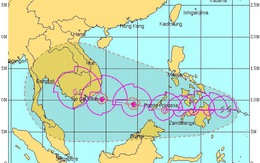 Bão Tembin tiến nhanh hướng Biển Đông, gió giật cấp 12