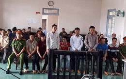 Tuyên phạt nhóm 8 bảo vệ Công ty Long Sơn tổng cộng 44 năm tù