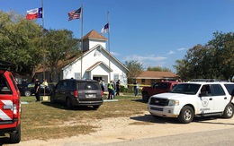 Xả súng trong nhà thờ ở Texas, khoảng 25 người thiệt mạng