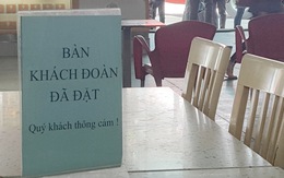 'Bàn khách đoàn đã đặt', ghi vậy có ý gì?