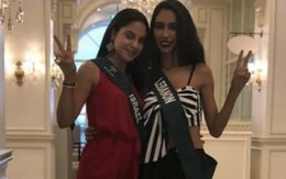 Hoa hậu Trái đất Lebanon bị tước vương miện vì chụp ảnh với hoa hậu Israel