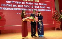 PGS.TS Hồ Thanh Phong làm hiệu trưởng ĐH Quốc tế Hồng Bàng