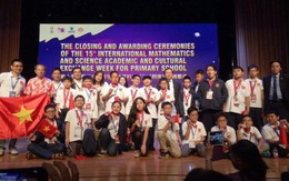 Việt Nam giành 8 huy chương vàng Olympic toán và Khoa học quốc tế