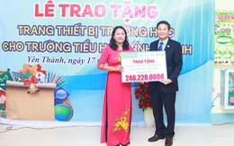 Chubb Life Việt Nam trao tặng thiết bị dạy và học tại 06 tỉnh miền Trung