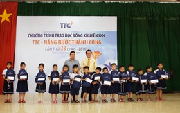 520 học sinh, sinh viên nhận học bổng “TTC – Nâng bước thành công” lần thứ 33