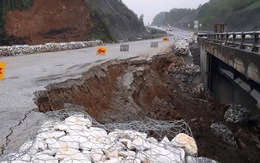 Cao tốc Nội Bài - Lào Cai sửa xong đường tạm