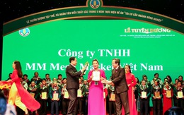 MM Mega Market Việt Nam nhận giải thưởng “Doanh nghiệp vì nhà nông”