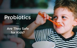 Lợi khuẩn probiotic không có công dụng trong điều trị cúm dạ dày ở trẻ em