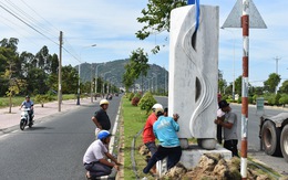 Đặt 76 tượng điêu khắc trên tuyến đường đẹp nhất Châu Đốc