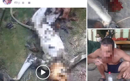 Vụ giết khỉ ăn óc, khoe lên mạng: Công an triệu tập 2 người liên quan