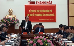 Chính phủ nhắc Thanh Hóa khắc phục tình trạng quan lộ 'thần tốc'