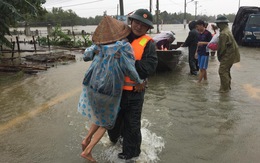 Quốc lộ 1 qua Quảng Nam tê liệt, Quân khu 5 huy động lực lượng cứu dân