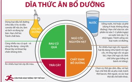 Dĩa thức ăn bổ dưỡng của chuyên gia dinh dưỡng Harvard