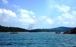 Hồ Phú Ninh xả nước điều tiết lũ