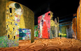 Triển lãm ánh sáng về danh họa Gustav Klimt