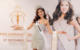 Minh Tú đoạt giải Hoa hậu siêu quốc gia châu Á 2018