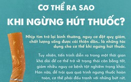 Khi bạn ngừng hút thuốc, sự 'hồi sinh' sẽ thế nào?