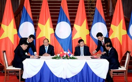 Việt - Lào ký kết nhiều văn kiện hợp tác về năng lượng