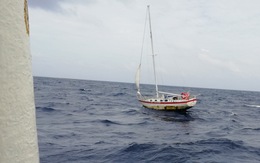 Video hành trình cứu tay chơi thuyền buồm Mỹ trên Biển Đông