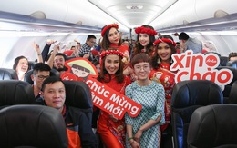 Đón Tết với màn nhảy sôi động trên chuyến bay AirAsia đến Kuala Lumpur