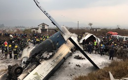 Máy bay rơi tại Nepal, ít nhất 50 người thiệt mạng