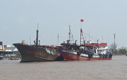 Lại xuất hiện tàu 'ma' có chữ Trung Quốc ở biển Bạc Liêu
